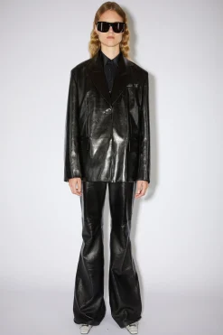 Anzugjacke Aus Leder