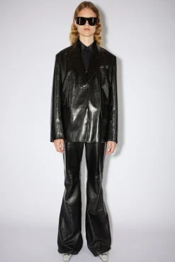 Anzugjacke Aus Leder