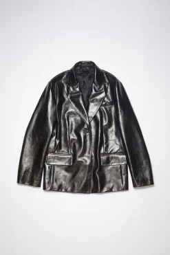 Anzugjacke Aus Leder