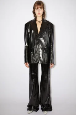 Anzugjacke Aus Leder
