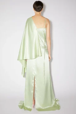 Asymmetrisches Kleid Aus Satin
