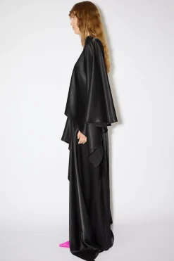 Asymmetrisches Kleid Aus Satin