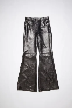 Ausgestellte Hose Aus Leder