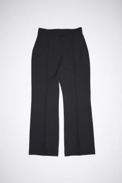 Ausgestellte Hose Aus Woll-Mix