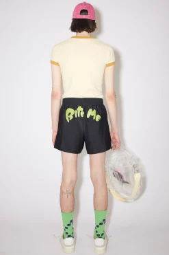 Badeshorts Mit „Bite-Me“-Print