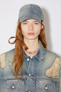 Baseballkappe Aus Denim