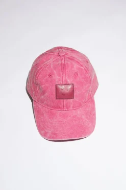Baseballkappe Mit Leder-Aufnaher