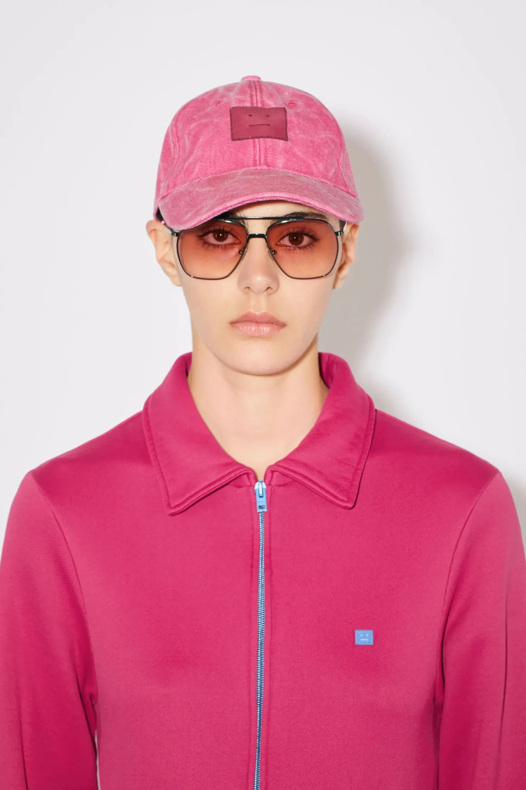 Baseballkappe Mit Leder-Aufnaher