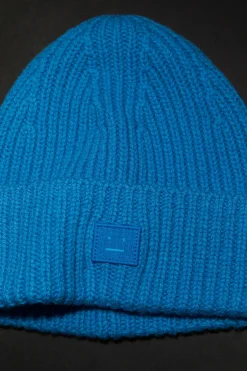 Beanie Aus Rippstrick