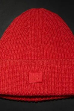 Beanie Aus Rippstrick