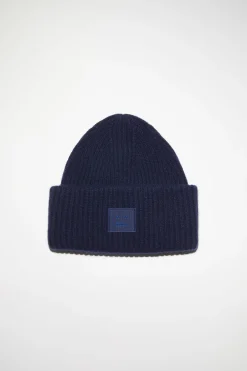 Beanie Mit Grosem Face-Logo