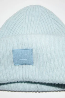 Beanie Mit Grosem Face-Logo