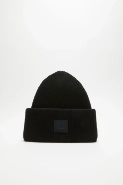 Beanie Mit Grosem Face-Logo