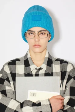 Beanie Mit Grosem Face-Logo