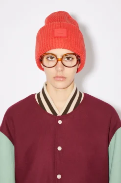 Beanie Mit Grosem Face-Logo