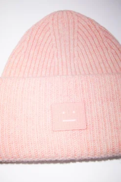 Beanie Mit Grosem Face-Logo