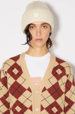 Beanie Mit Kleinem Face-Logo