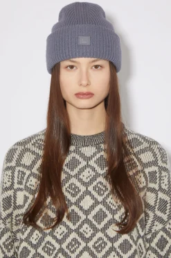 Beanie Mit Kleinem Face-Logo