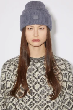 Beanie Mit Kleinem Face-Logo