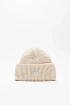 Beanie Mit Kleinem Face-Logo