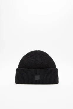 Beanie Mit Kleinem Face-Logo