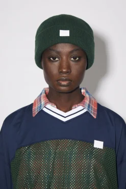 Beanie Mit Kleinem Face-Logo