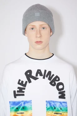 Beanie Mit Kleinem Face-Logo
