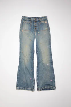 Bedruckte Denim-Hose