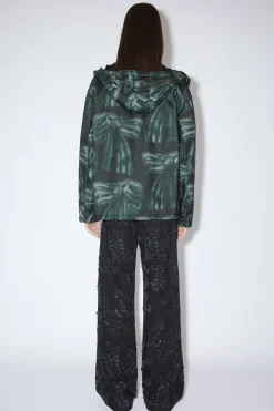 Bedruckte Jacke Mit Kapuze