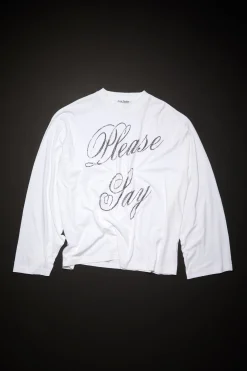Bedrucktes Longsleeve