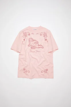 Besticktes T-Shirt