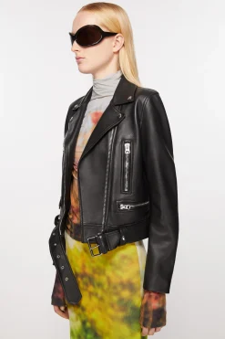 Bikerjacke Aus Leder