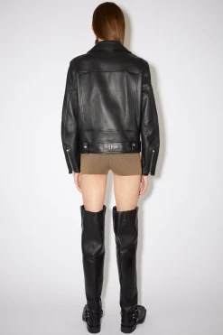 Bikerjacke Aus Leder