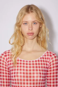 Body Mit Gingham-Muster