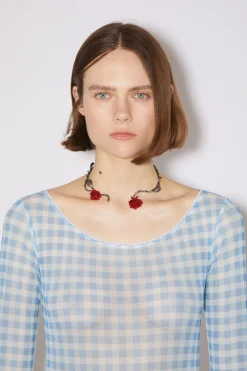 Body Mit Gingham-Muster