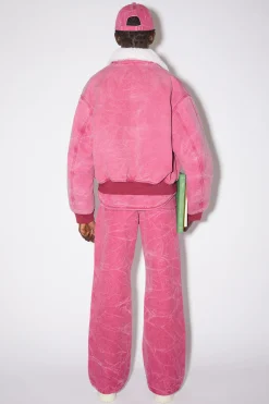 Bomberjacke Aus Baumwoll-Canvas