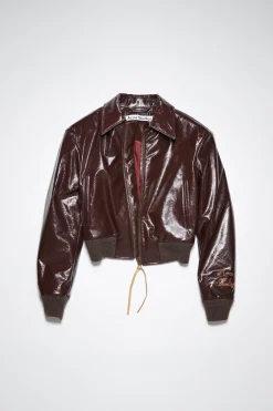 Bomberjacke Aus Leder