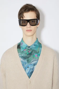 Cardigan Aus Woll-Mix