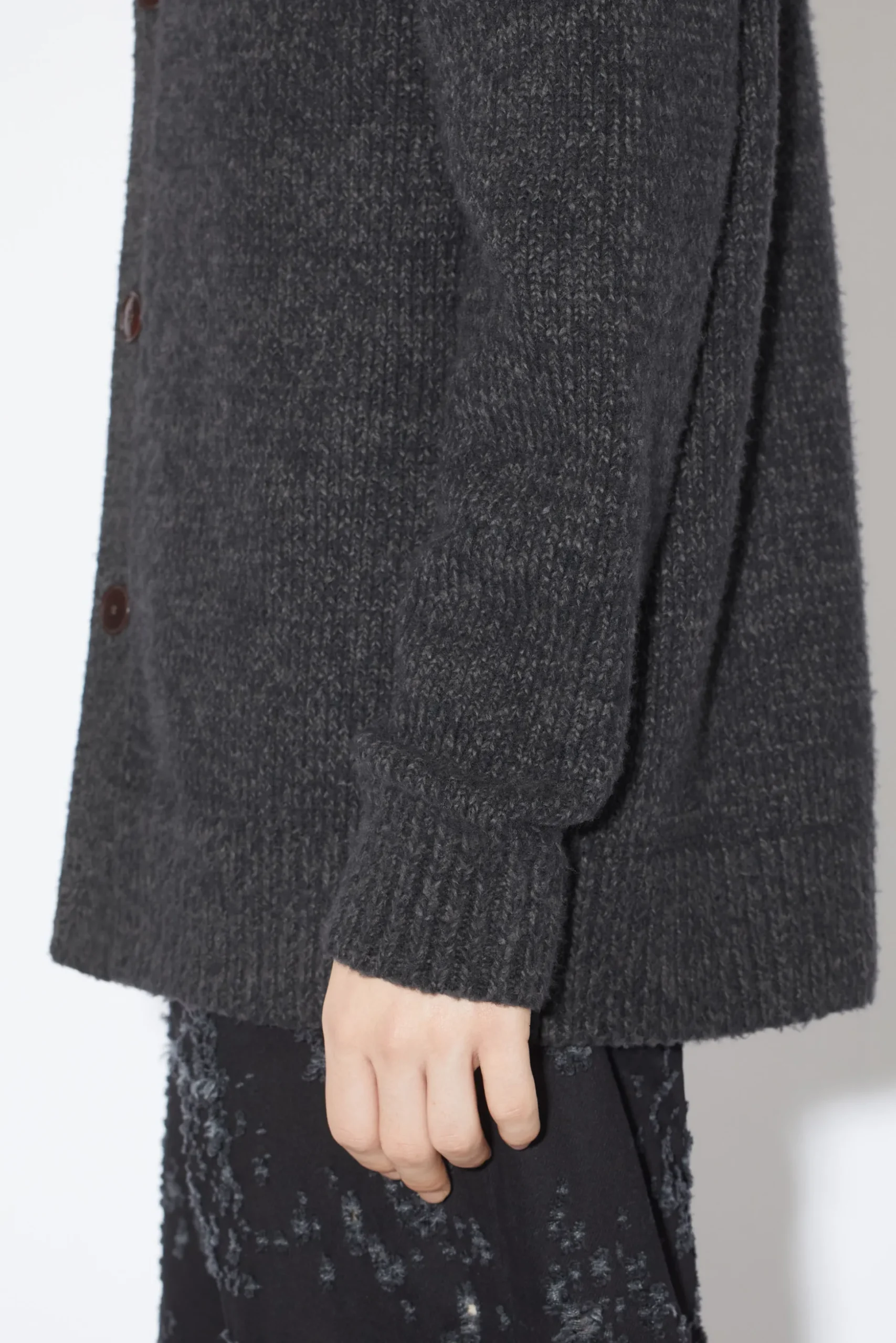 Cardigan Aus Woll-Mix