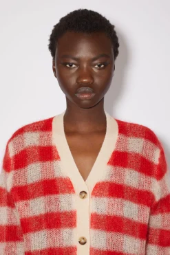 Cardigan Mit Vichy-Karo