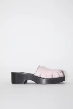 Clog-Sandalen Aus Wildleder