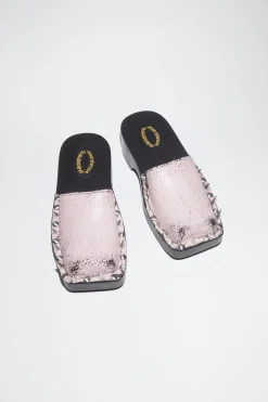 Clog-Sandalen Aus Wildleder