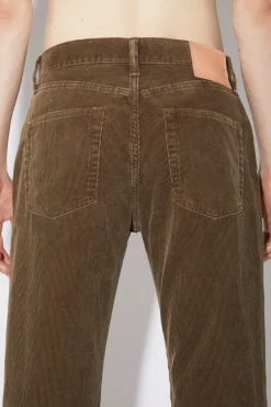 Cord-Jeans Mit Ausgestellter Passform