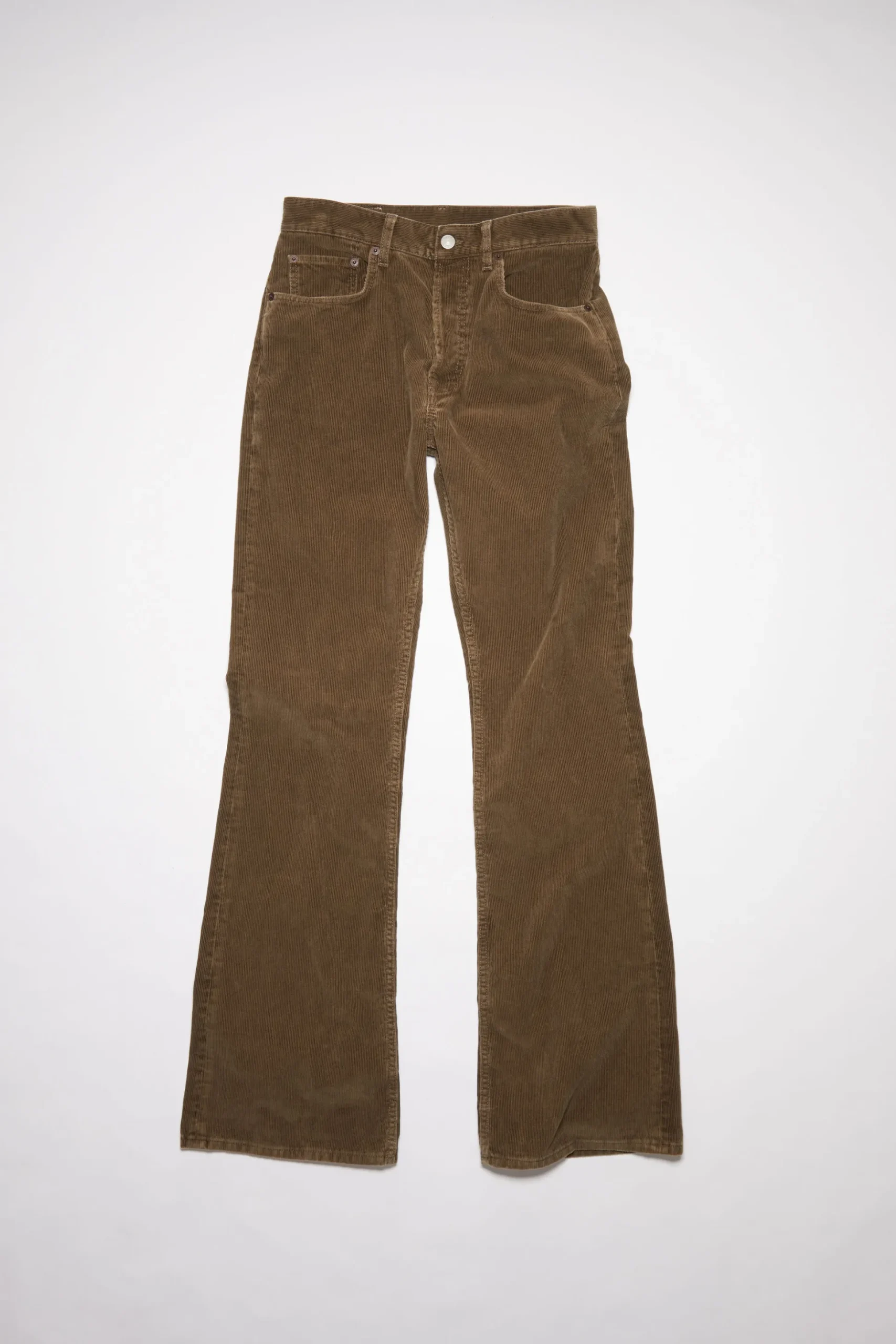 Cord-Jeans Mit Ausgestellter Passform