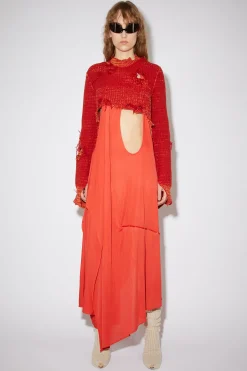 Dekonstruierter Pullover Mit Rundhalsausschnitt