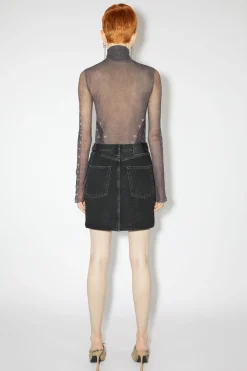 Denim-Minirock