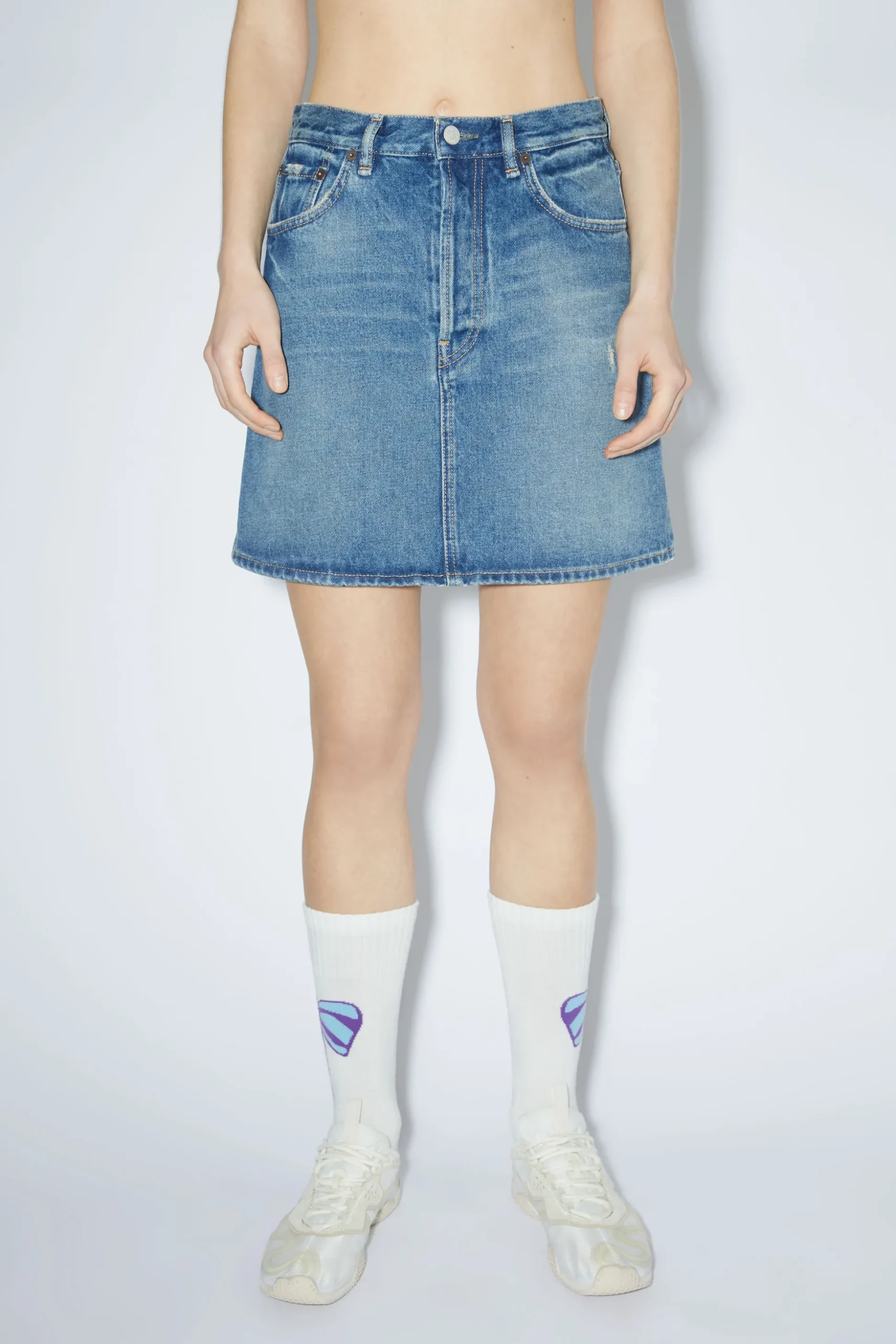 Denim-Minirock
