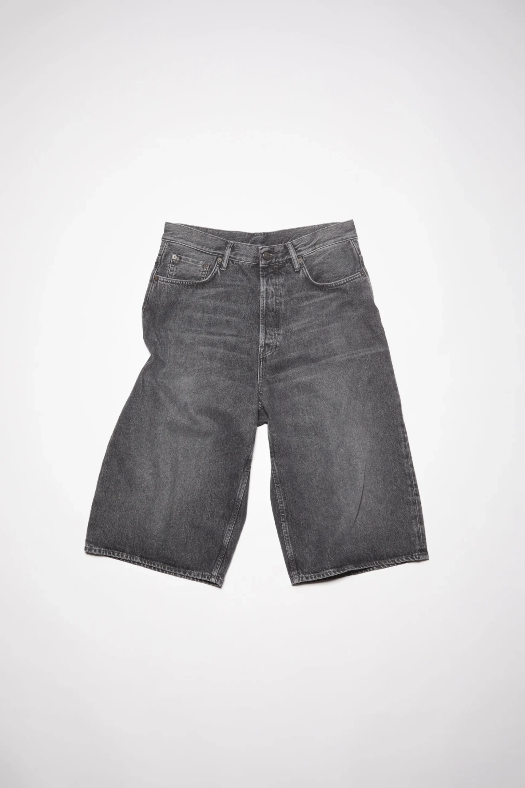 Denim-Shorts Mit Lockerer Passform