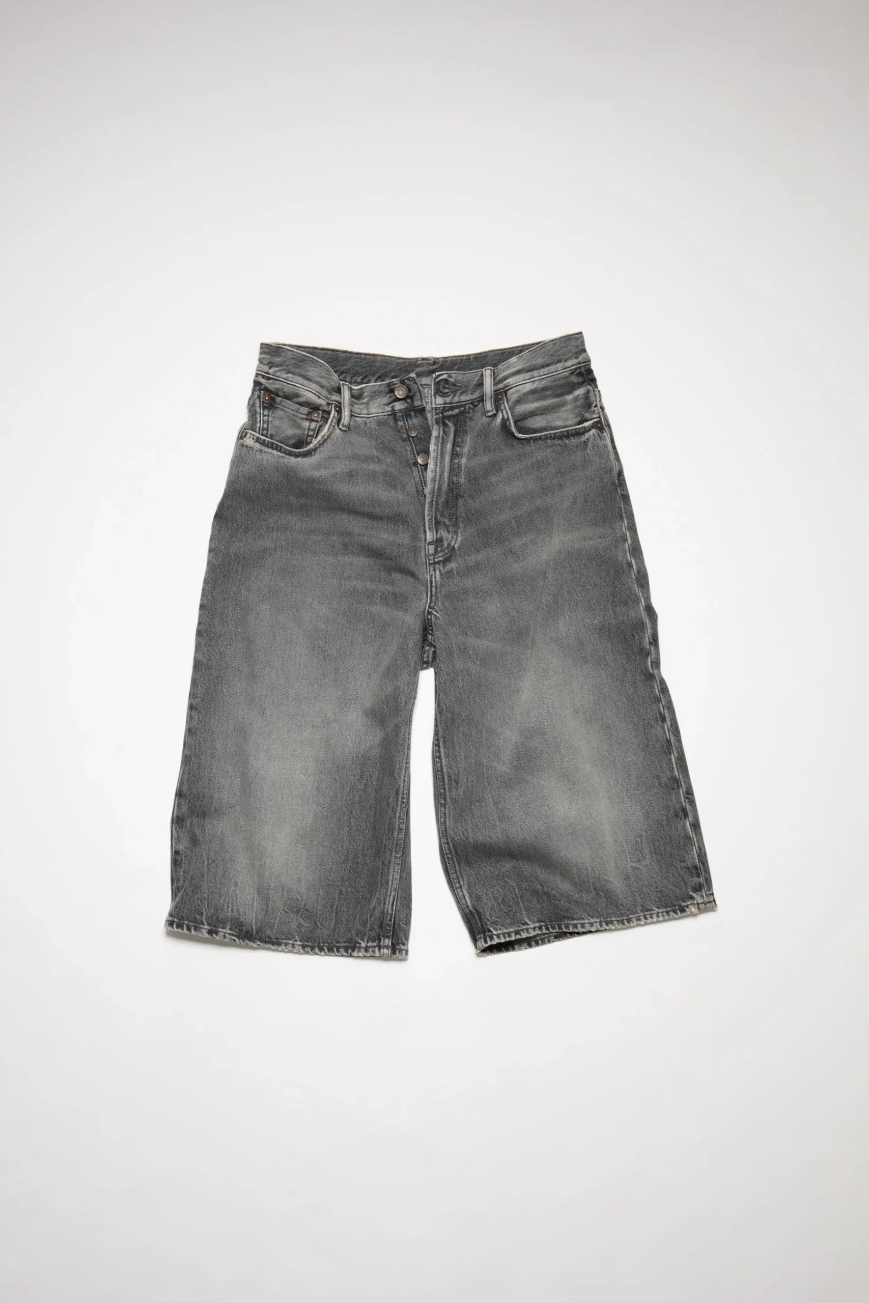 Denim-Shorts Mit Lockerer Passform