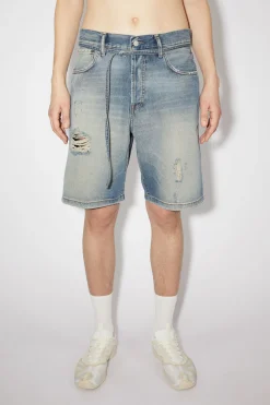 Denim-Shorts Mit Lockerer Passform